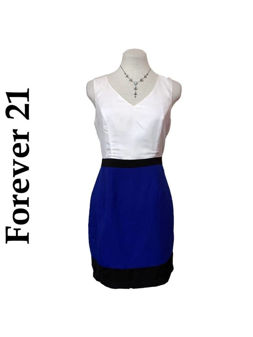 𝅺♥ Forever 21 Sheath Color Block Dress